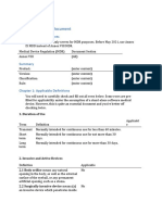 MDR Classification Document