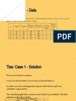 Sequencing & Scheduling