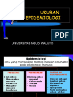 Ukuran Epidemiologi - 1