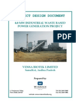 4 MW Biomass Project Report