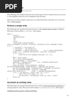 Write Examples BigTable