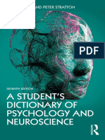 A Students Dictionary of Psychology and Neuroscience, 7th Edition (Hayes, Nicky, Stratton, Peter)