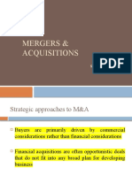 Mergers & Acquisitions: Strategic Perspective