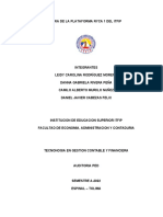 Auditoria de La Plataforma Ryca 1 Del Itfip.