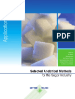 Selected Analytical Methods: For The Sugar Industry