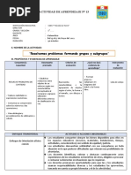 Resolvemos Problemas Formnado Grupos y Subgrupos