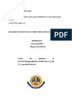 Project Report Submitted in The Partial Fulfillment of The Requirements For The Award of The Degree of