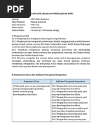 RPP - Kelas 8 - Analisis Puisi