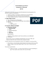 A Semi Detailed Lesson Plan in Fundamentals of Electricity IAE 102 I. Objectives