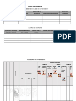 ESQUEMA DE PLANIFICACION ANUAL Inicial