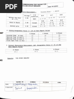 Siemens: 3. Contact Resistance Measurement - (U) - (Acceptable Valus +/ 58 of Meg