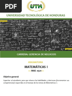 Modulo II Matematica I