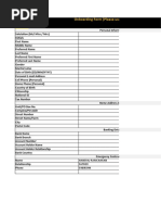 Onboarding Form (Please Use Proper Case ONLY) : MR KR Keshav