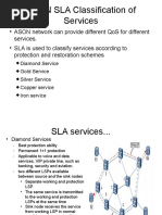 ASON SLA Classification of Services