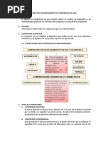 Instructivo Mantenimiento de Compresor de Aire