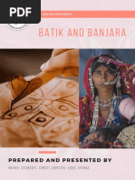 Batik and Banjara Embroidery