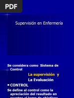 Supervisión en Enfermeria