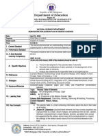 Demo Lesson Plan in Science 8 Cot 1