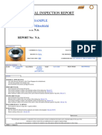 John Crane Dry Gas Seal Example Inspection Report