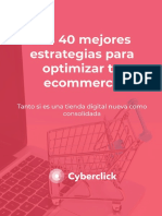 Ebook - Las 40 Mejores Estrategias para Optimizar Tu Ecommerce