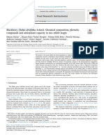 Blackberry (Rubus Ulmifolius Schott) Chemical Composition, Phenolic Compounds and Antioxidant Capacity in Two Edible Stages