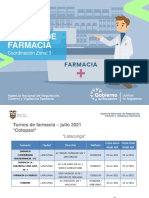 Arcsa Cz3 Turnos de Farmacias Cotopaxi Julio 2021