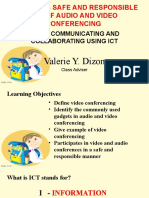 Lesson 11 AUDIO AND VIDEO CONFERENCING