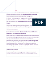 Contracciones Heterométricas o Isotónicas