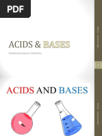 Acids &: Combined Science Chemistry