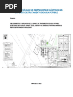 Memoria de Cálculo de Instalaciones Eléctricas Ptap