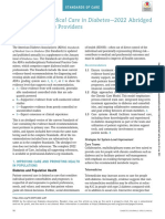 Diabetes Standards Primary Care 2022