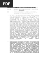 Parte Policial Diligencia No Efectuada