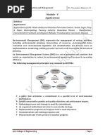 Module-5 - Application Environmental Protection and Management