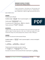 Calculations Module 2021 Edition Mineral Processing