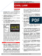 NBV LMT For Bar 2022 On Civil and Commercial Laws