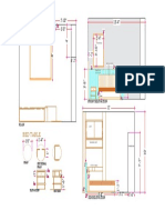 Bed Table: Wall Elevation Room 2