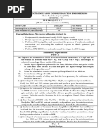 B.E. Electronics and Communication Engineering: VLSI LAB (0:0:3) 1.5