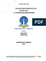 Tugas 2 Laporan Praktikum Ipa Uji Kandungan Makanan Dan GLB-GLBB - Compressed