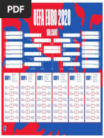 EURO2020 Wall Chart