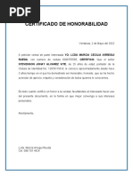 Certificado Honorabilidad 2