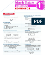 Segmentos para Primer Grado de Secundaria