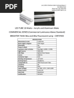 LED-Lights-Customized-Specifications (Datasheet)