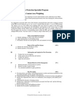 CFPS Examination Content Area Weighting