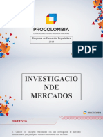 Procolombia Presentacion Investigación de Mercados