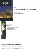 Che3166 Process Design: Plant Layout