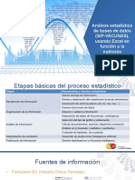 Análisis Estadístico de Bases de Datos SIP - VACUNAS en Función A La Nutrición PD2017