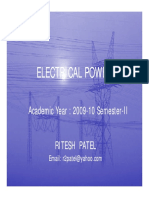 Electrical Power Electrical Power