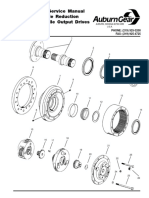 Power Wheel Service Manual Model 10 Double Reduction Shaft and Spindle Output Drives