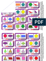 3 - Dominó Das Figuras Geométricas