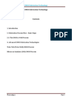 VLSI CMOS Fabrication Technology